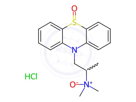 Chemical structure of Promethazine Sulfoxide N-Oxide(Hydrochloride)