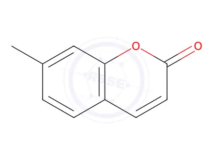 Chemical structure of 7-Methylcoumarin