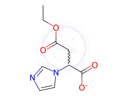 Chemical structure of Ethyl 1H-imidazol-1-yl succinate