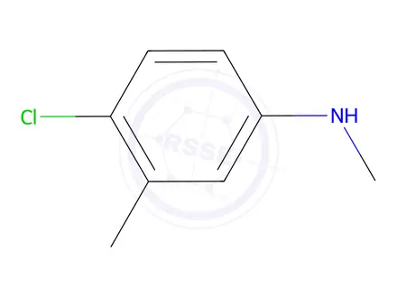 Chemical structure of 4-Chloro-N,3-dimethylaniline