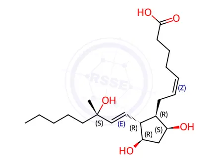 Chemical structure of Carboprost