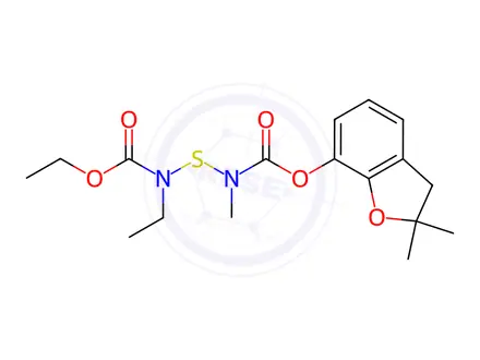 Chemical structure of Furathiocarb Impurity 6