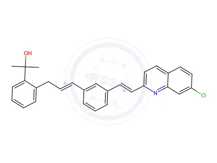 Chemical structure of Montelukast Diene