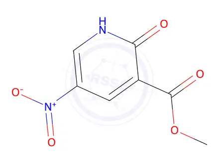 Chemical structure of Methyl 2-hydroxy-5-nitronicotinate