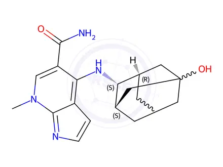Chemical structure of Peficitinib Impurity 23