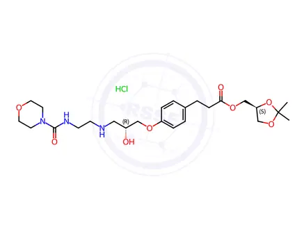 Chemical structure of Landiolol Impurity X