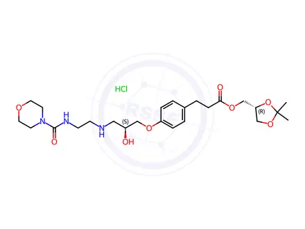 Chemical structure of Landiolol Impurity 21(Hydrochloride)