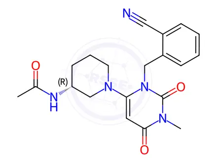 Chemical structure of Alogliptin Benzoate Impurity 3
