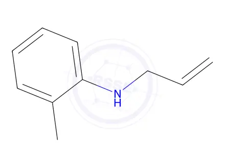 Chemical structure of N-ALLYL-O-TOLUIDINE