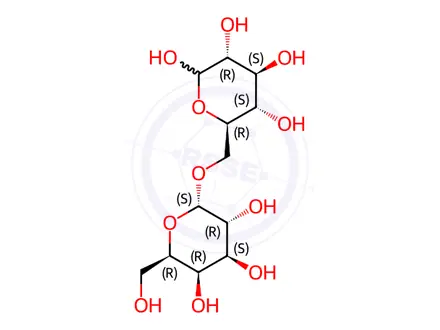 Chemical structure of Melibiose