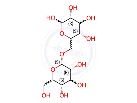 Chemical structure of 6-O-alpha-D-Mannopyranosyl-D-mannose