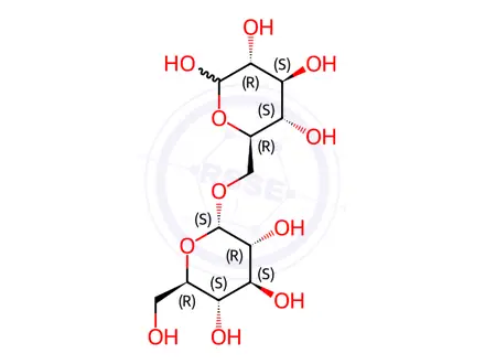 Chemical structure of Isomaltose