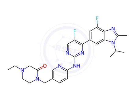 Chemical structure of Abemaciclib Impurity 217