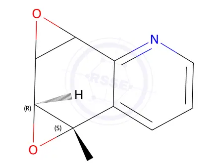 Chemical structure of trans-Quinoline-5,6,7,8-dioxide
