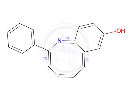 Chemical structure of hypodematine