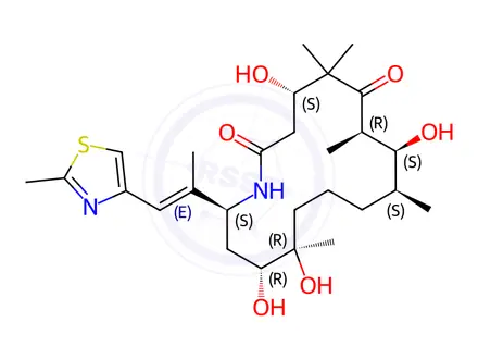 Chemical structure of Ixabepilone Impurity 4(BMS 326412)