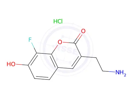 Chemical structure of FFN270 hydrochloride