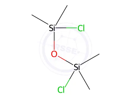 Chemical structure of 1,3-Dichloro-1,1,3,3-tetramethyldisiloxane