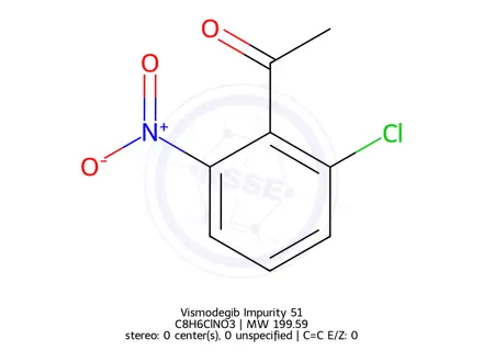 Chemical structure of 1-(2-Chloro-6-nitrophenyl)ethanone