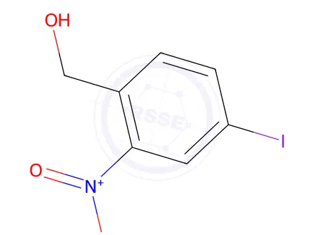 Chemical structure of 4-IODO-2-NITROBENZYL ALCOHOL