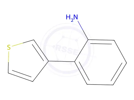 Chemical structure of 2-(thiophen-3-yl)aniline