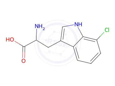Chemical structure of 7-Chloro-Tryptophan