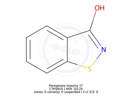 Chemical structure of Perospirone Impurity 17