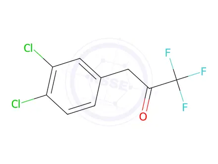 Chemical structure of 3-(3,4-Dichlorophenyl)-1,1,1-trifluoropropan-2-one