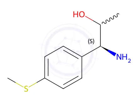 Chemical structure of (1S)-1-amino-1-(4-(methylthio)phenyl)propan-2-ol