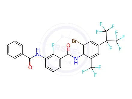 Chemical structure of Broflanilide-desmethyl