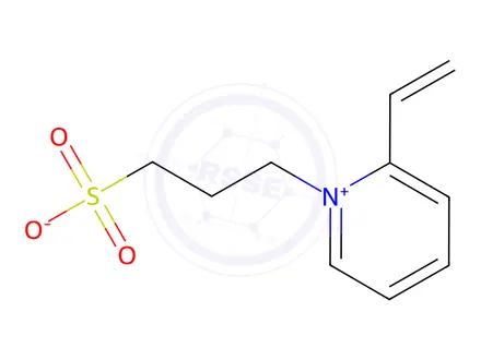 Chemical structure of 3-(2-Vinylpyridin-1-ium-1-yl)propane-1-sulfonate