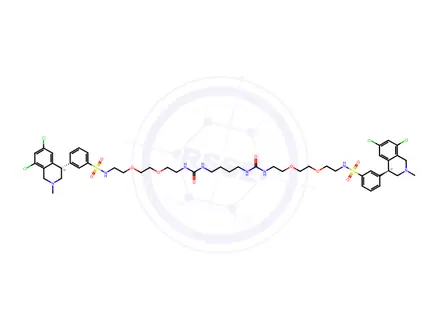Chemical structure of Tenapanor