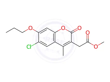 Chemical structure of Cloricromene Impurity 127