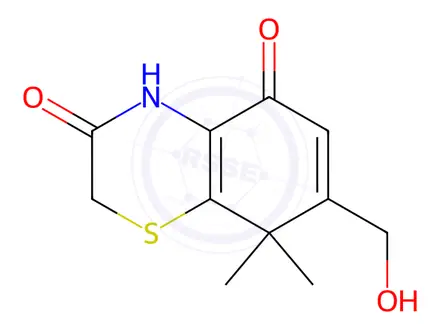 Chemical structure of Xanthiazone