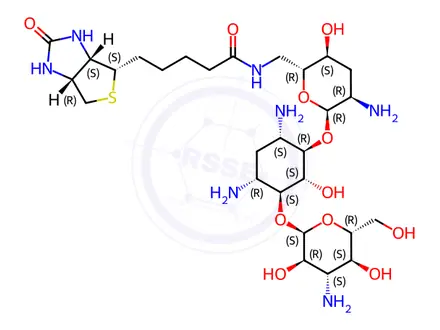 Chemical structure of Biotin Impurity 26