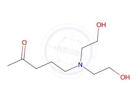 Chemical structure of 5-[Bis(2-hydroxyethyl)amino]-2-pentanone