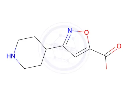 Chemical structure of 3-(4-Piperidyl)isoxazole-5-carboxylic Acid