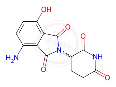 Chemical structure of Pomalidomide Impurity 69