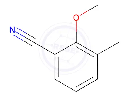 Chemical structure of 2-Methoxy-3-methylbenzonitrile