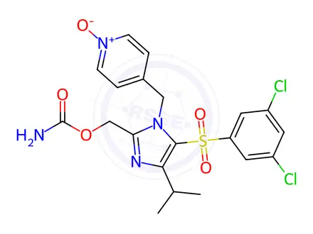 Chemical structure of Capravirine Impurity 61