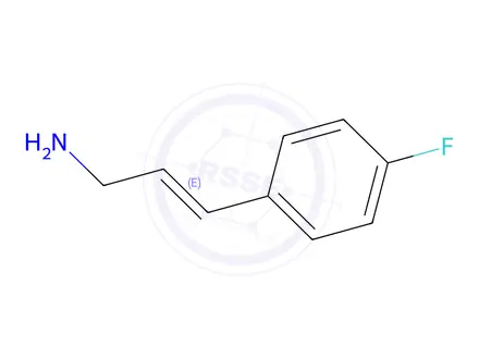 Chemical structure of (2e)-3-(4-Fluorophenyl)prop-2-en-1-amine