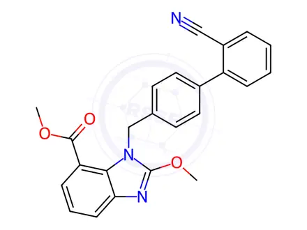Chemical structure of Azilsartan Impurity 1007