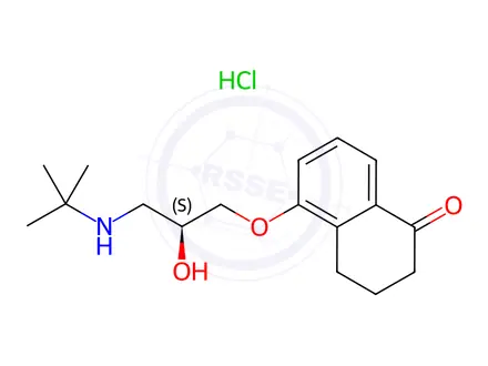 Chemical structure of Levobunolol Hydrochloride