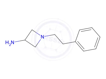 Chemical structure of 1-(2-phenylethyl)azetidin-3-amine