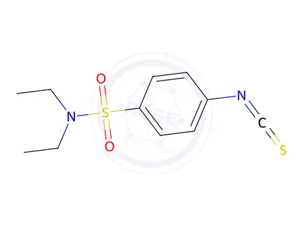 Chemical structure of N,N-Diethyl-4-isothiocyanatobenzenesulfonamide