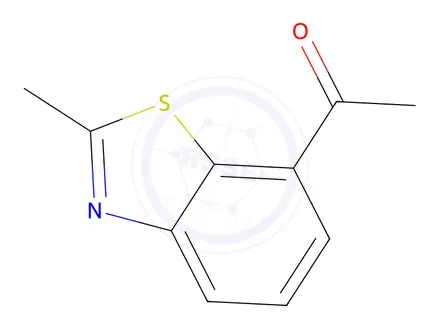 Chemical structure of 1-(2-Methylbenzo[d]thiazol-7-yl)ethanone