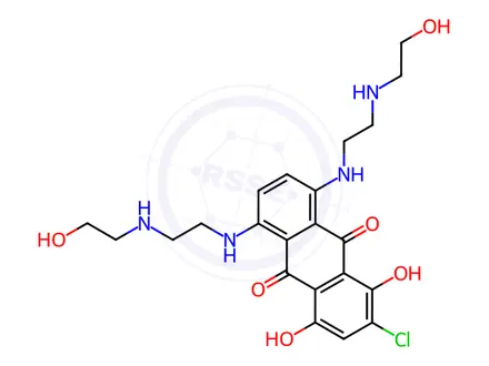 Chemical structure of Mitoxantrone EP Impurity C