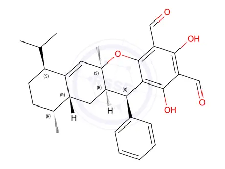 Chemical structure of Guajadial F