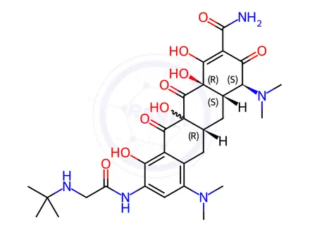 Chemical structure of Tigecycline Impurity 17