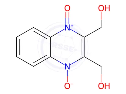 Chemical structure of Olaquindox Impurity 20 (Dioxidine)
